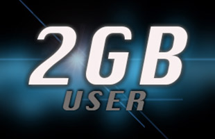 2GB USER icon